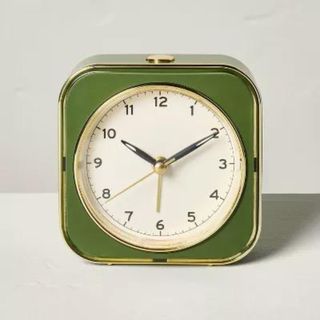 A retro green clock from Magnolia