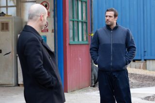 Warren Fox and Fergus Collins in Hollyoaks