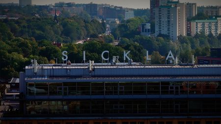 Stockholm wood city in construction