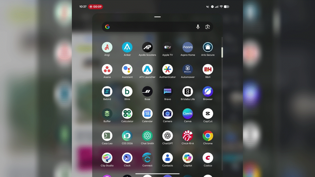 Pixel 11 Pro Fold review - AI features.
