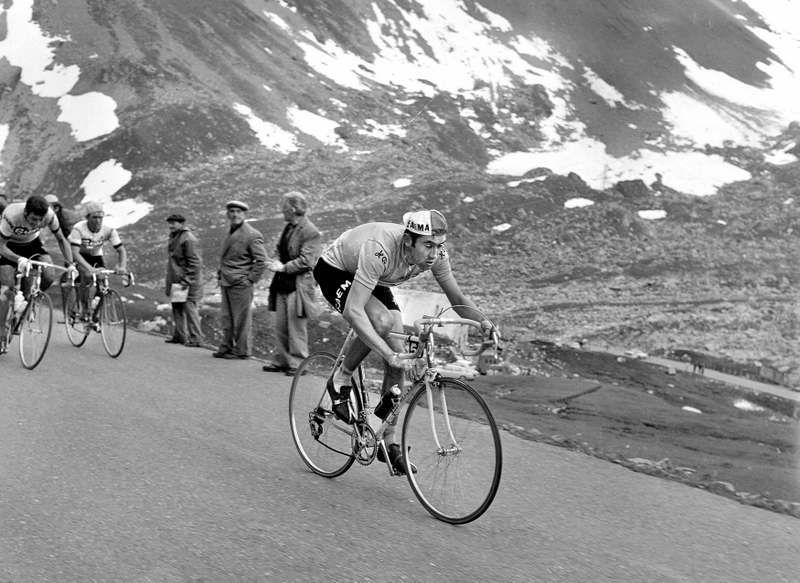 Eddy Merckx during the 1969 Tour de France