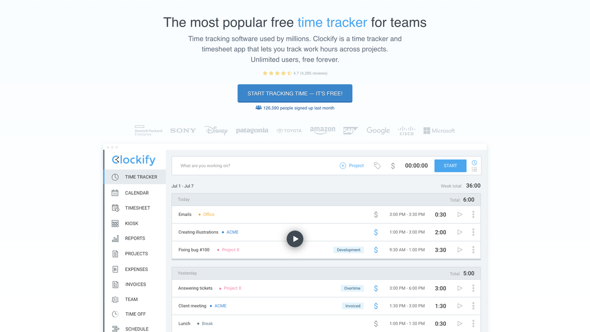 Best time tracking software of 2024 | TechRadar