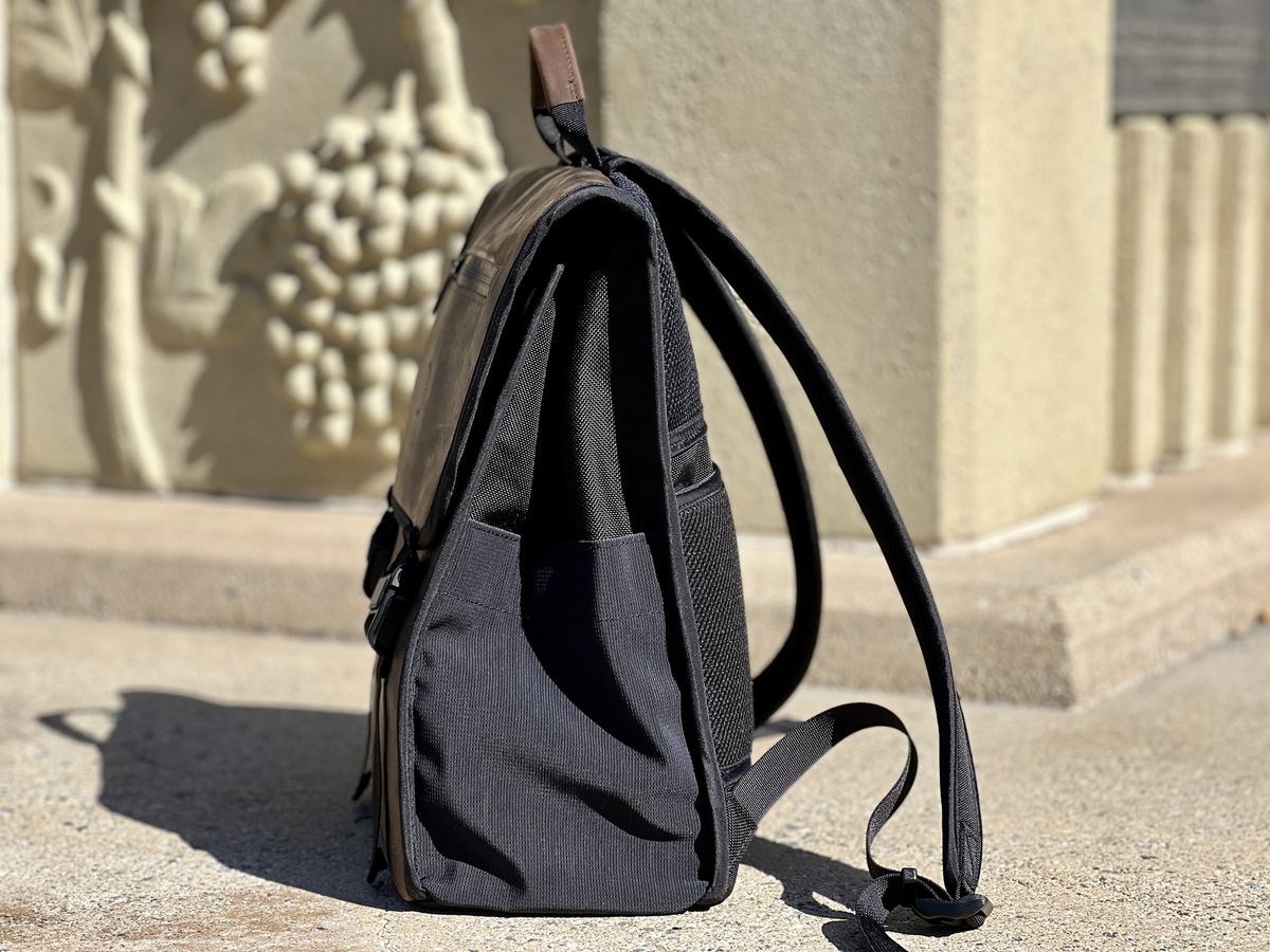 Waterfield Designs Tuck Backpack Side Empty