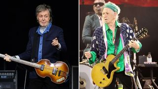 Paul McCartney and Keith Richards comp