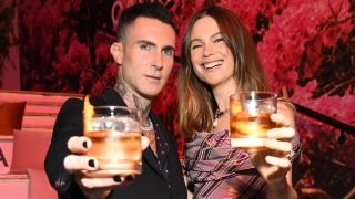 Adam Levine and Behati Prinsloo Calirosa event.