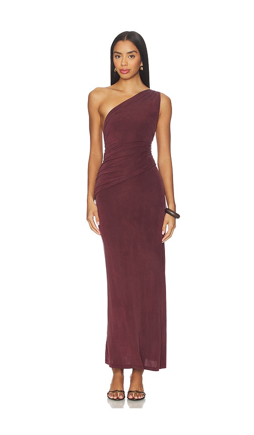 Amelia One Shoulder Maxi Dress