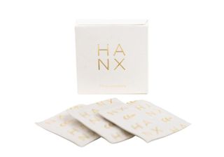 A product shot of the HANX condoms, some of the best condoms