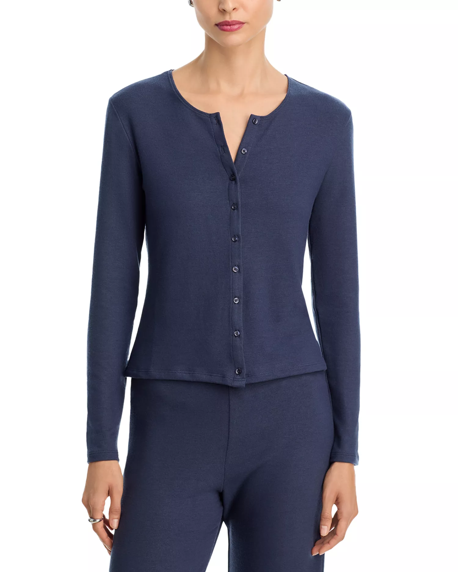 Lauren Crewneck Cardigan Sweater