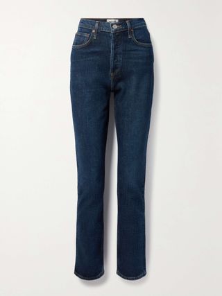 + Net Sustain Freya High-Rise Slim-Leg Organic Jeans