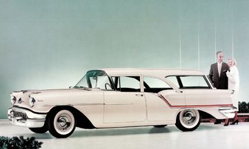 1957 Oldsmobile Golden Rocket Fiesta station wagon