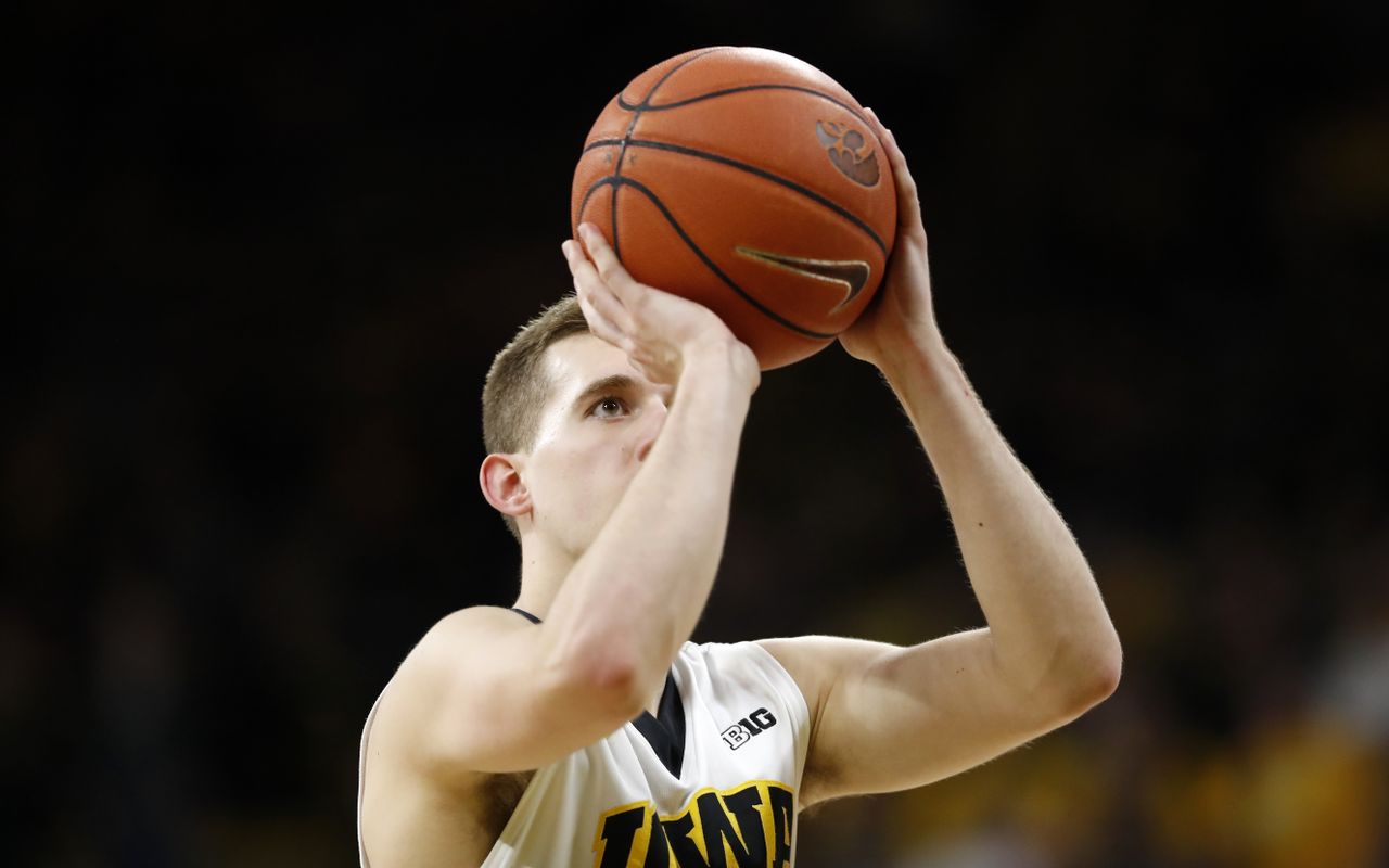 University of Iowa&amp;#039;s Jordan Bohannon.