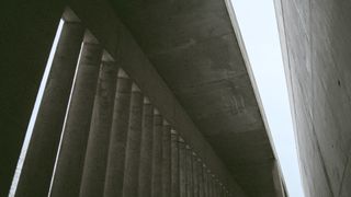 Making the visual design of The Brutalist; a brutalist designed building