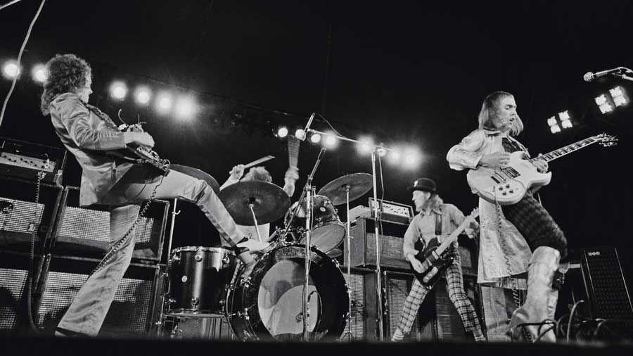 Slade at the Great Western Express Lincoln Festival, Bardney, Lincolnshire, 28th May 1972