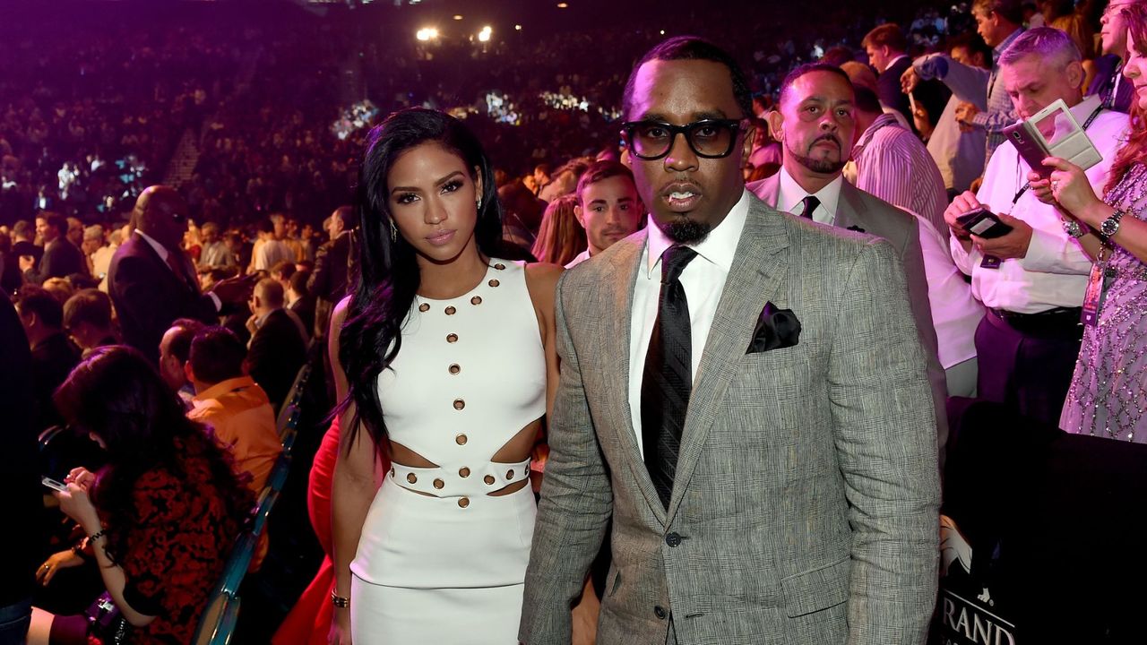 Cassie Ventura and Sean &quot;Diddy&quot; Combs in Las Vegas, Nevada, in 2015