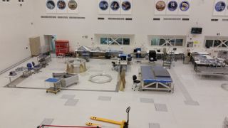 Spacecraft Assembly Facility View