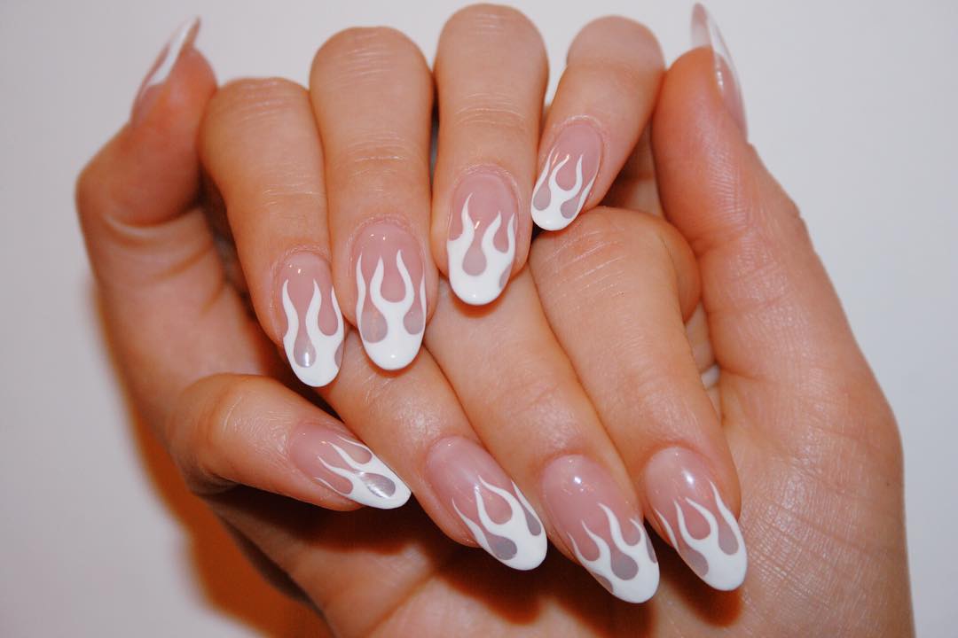 white nail ideas&amp;nbsp;