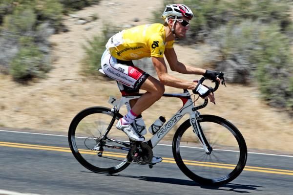 Rory Sutherland (UnitedHealthcare-Maxxis) on one of today's descents.