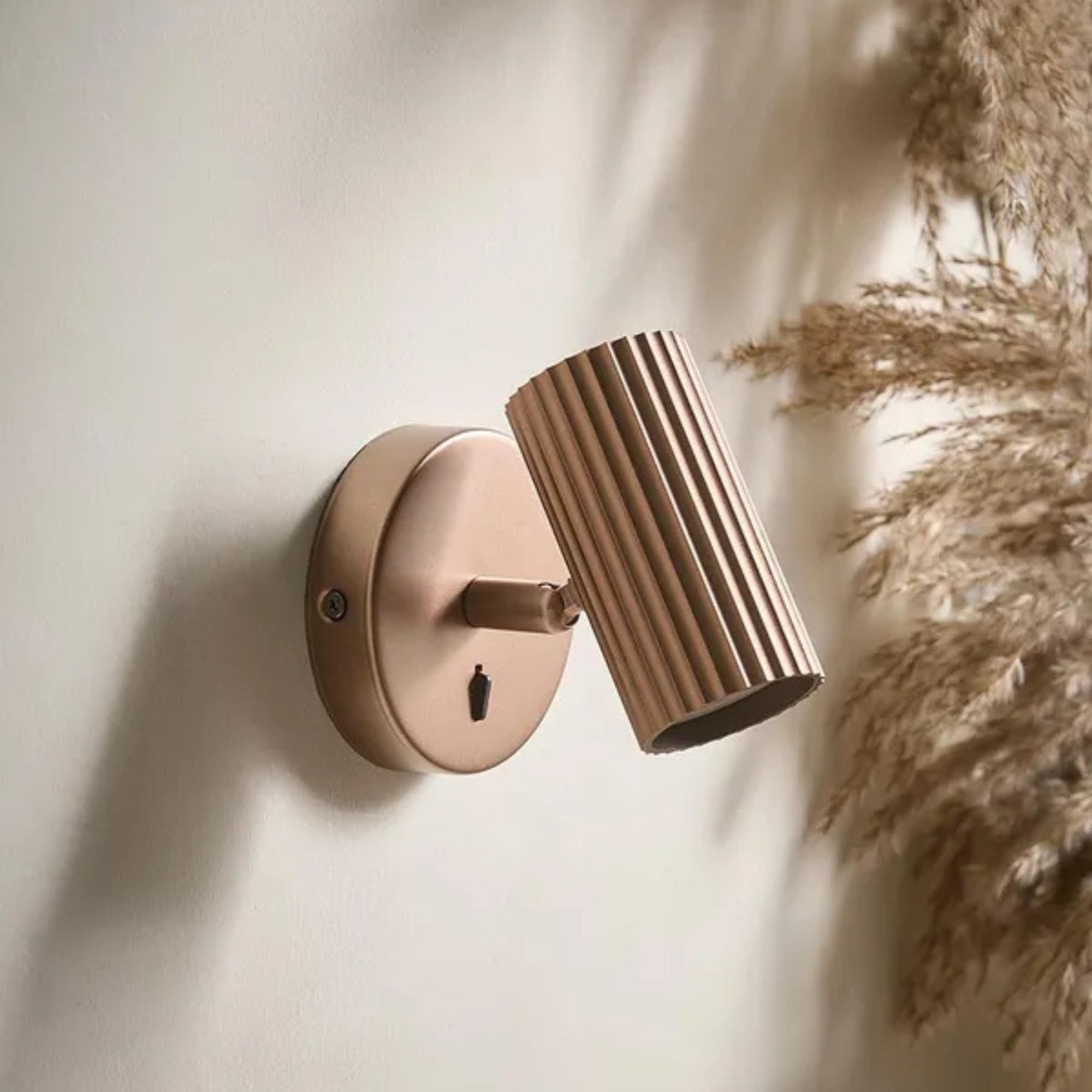 Cox &amp;amp; Cox, Solstice Single Wall Light - Matte Copper