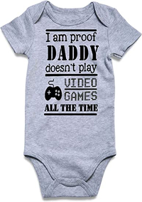 Gaming romper | Cotton | Up to 12 months age | $13.99 $10.39 (save $3.60)