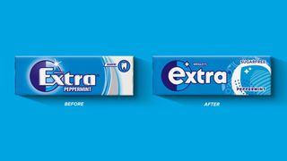 Wrigley's Extra packaging