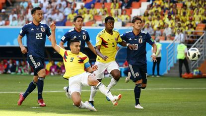 Poland vs. Colombia Radamel Falcao