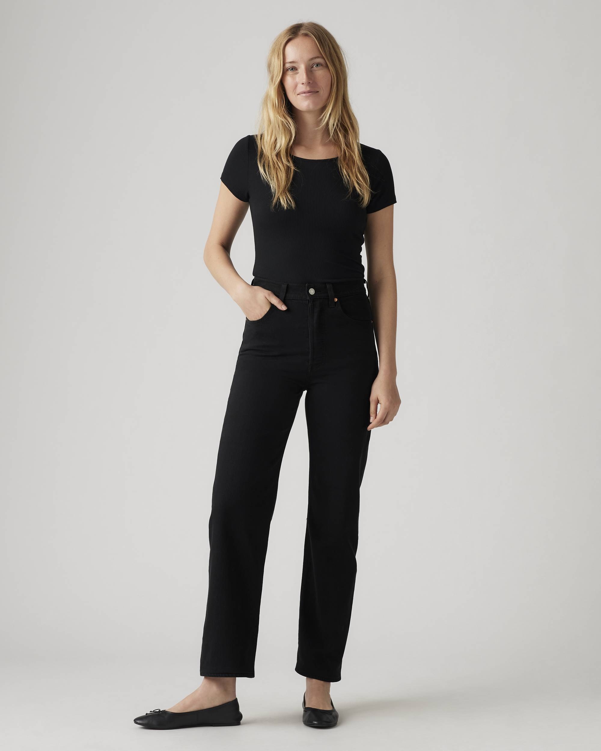 Levis, Ribcage Straight Ankle Jeans