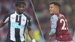 Allan Saint-Maximin of Newcastle United and Philippe Coutinho of Aston Villa could both feature in the Newcastle United vs Aston Villa live stream