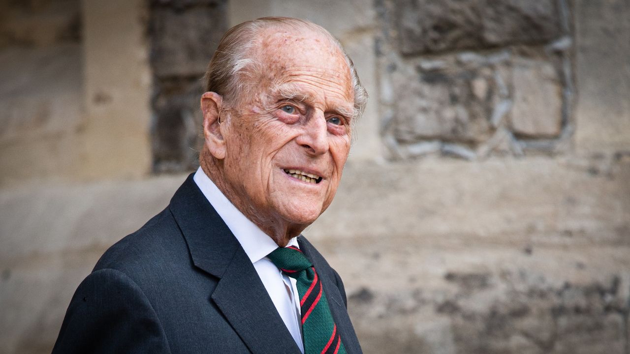 Prince Philip, Duke of Edinburgh during the transfer of the Colonel-in-Chief of The Rifles at Windsor Castle on July 22, 2020 in Windsor, England