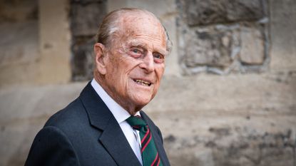 Prince Philip, Duke of Edinburgh during the transfer of the Colonel-in-Chief of The Rifles at Windsor Castle on July 22, 2020 in Windsor, England