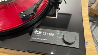 Dual CS 618Q turntable