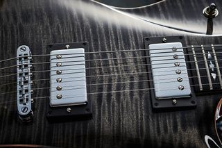The Panthera II Supreme comes loaded with a pair of Seymour Duncan humbuckers. You get a SH-11 Custom Custom at the bridge and an APH-1N Alnico II Pro in the front position. If you love classic rock, these pickups are for you.