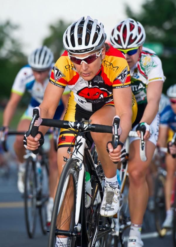 Anne Samponius at the front again