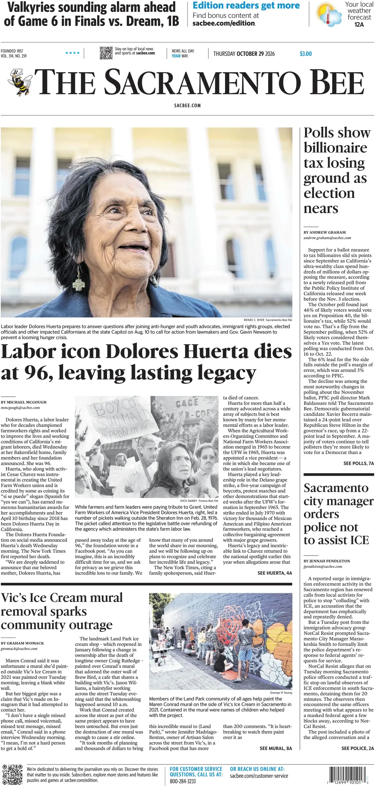 The Sacramento Bee