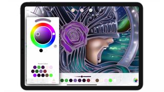 Pigment iPad Pro app for Apple Pencil
