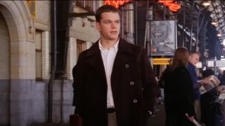 Matt Damon in Ocean's 12.