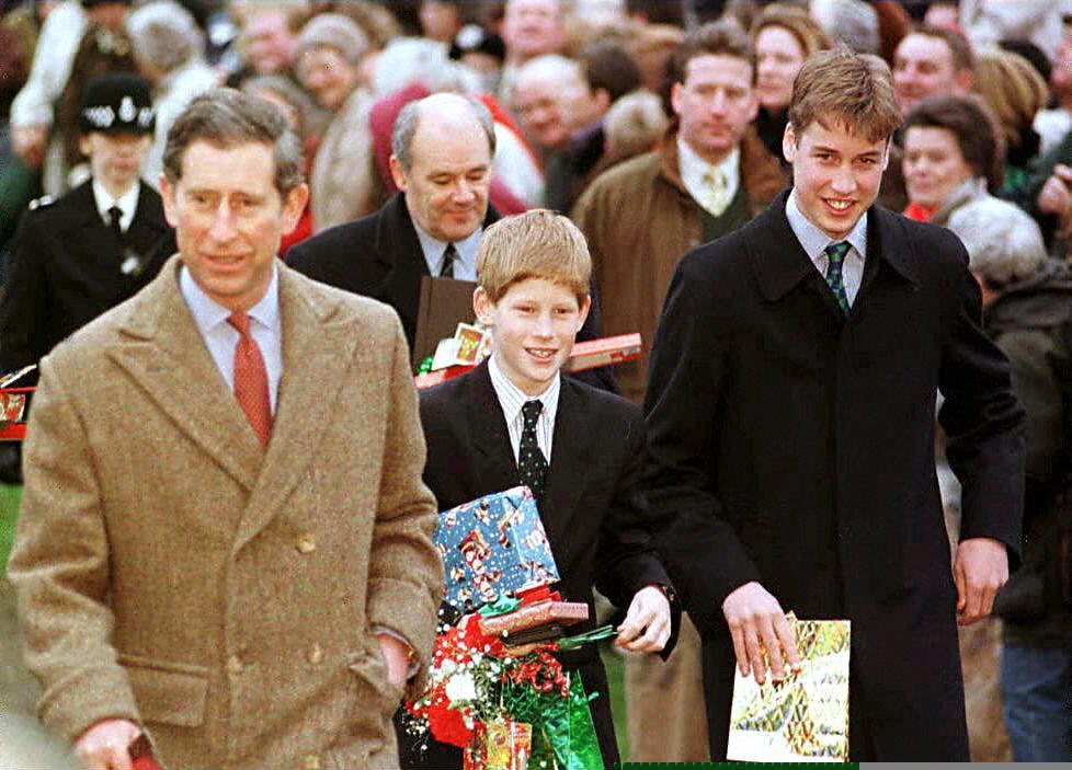 Prince Harry Royal Family Christmas