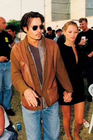 Kate Moss and Johnny Depp - Celebrity Couples