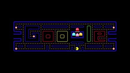 Pac Man Google Doodle game