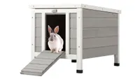CO-Z Topnotch Weatherproof Indoor Wooden Rabbit Hutch