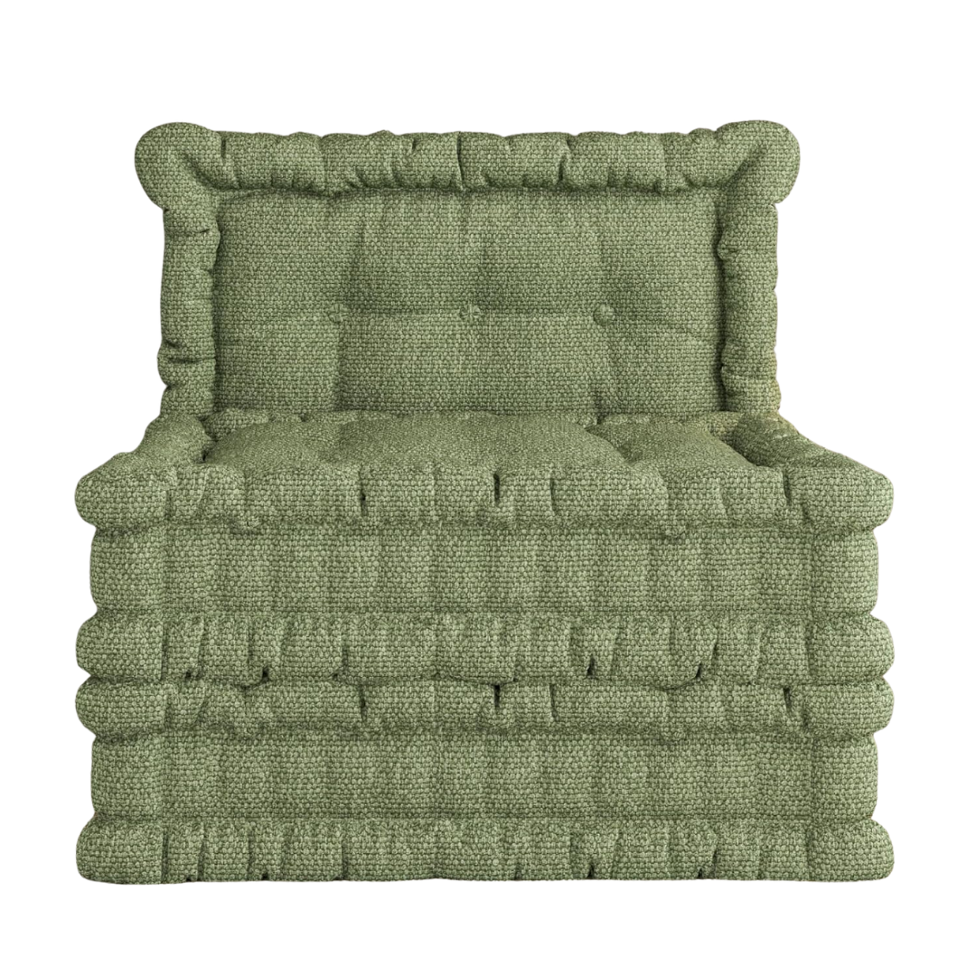 Wowmax Floor Sofa Couch Bed Convertible Lazy Sofa Sleeper Bed Floor Chair Bed Mattress Oversized Floor Pillow Ideal for Reading &amp;amp; Gaming, Home Decoration Polyester Lime Green