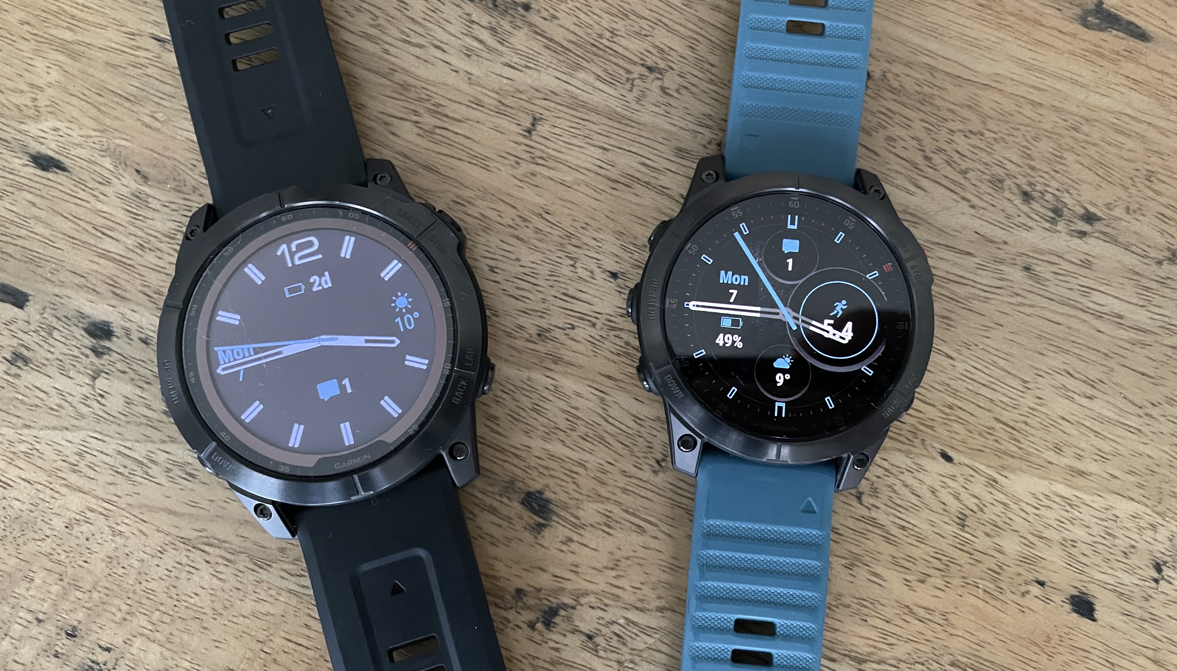 The Garmin Fenix 7 Pro Series is available in 3 sizes. 42MM 47 MM 51MM