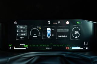 Car interior control panel details