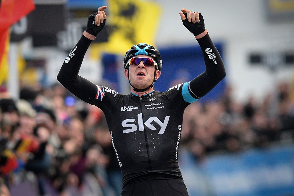 Ian Stannard wins Omloop Het Nieuwsblad