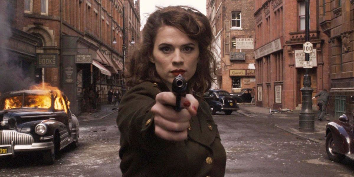 Hayley Atwell as Peggy Carter in Captain America: The First Avenger