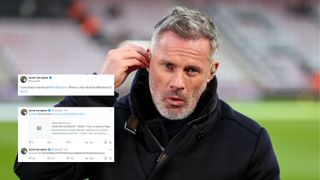 Jamie Carragher England Euro 2024 defender had his Twitter social media X account hacked