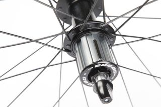 Edco Super G hubs and the Multi-Sys freehub body that can accept both Campag and Shimano cassettes!