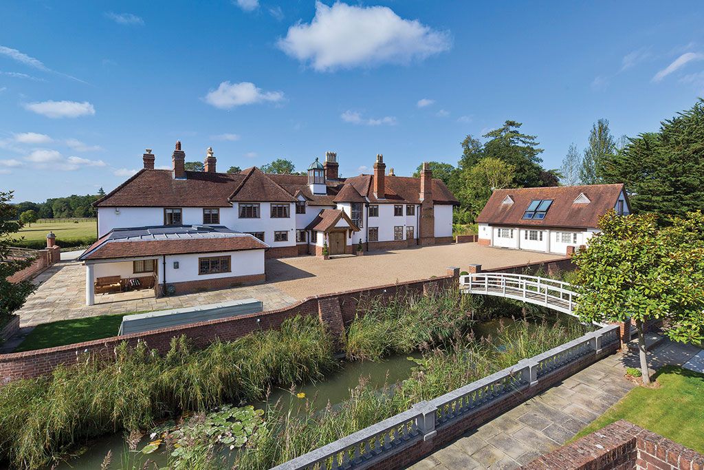 The Moat, Easton, Woodbridge, Suffolk.