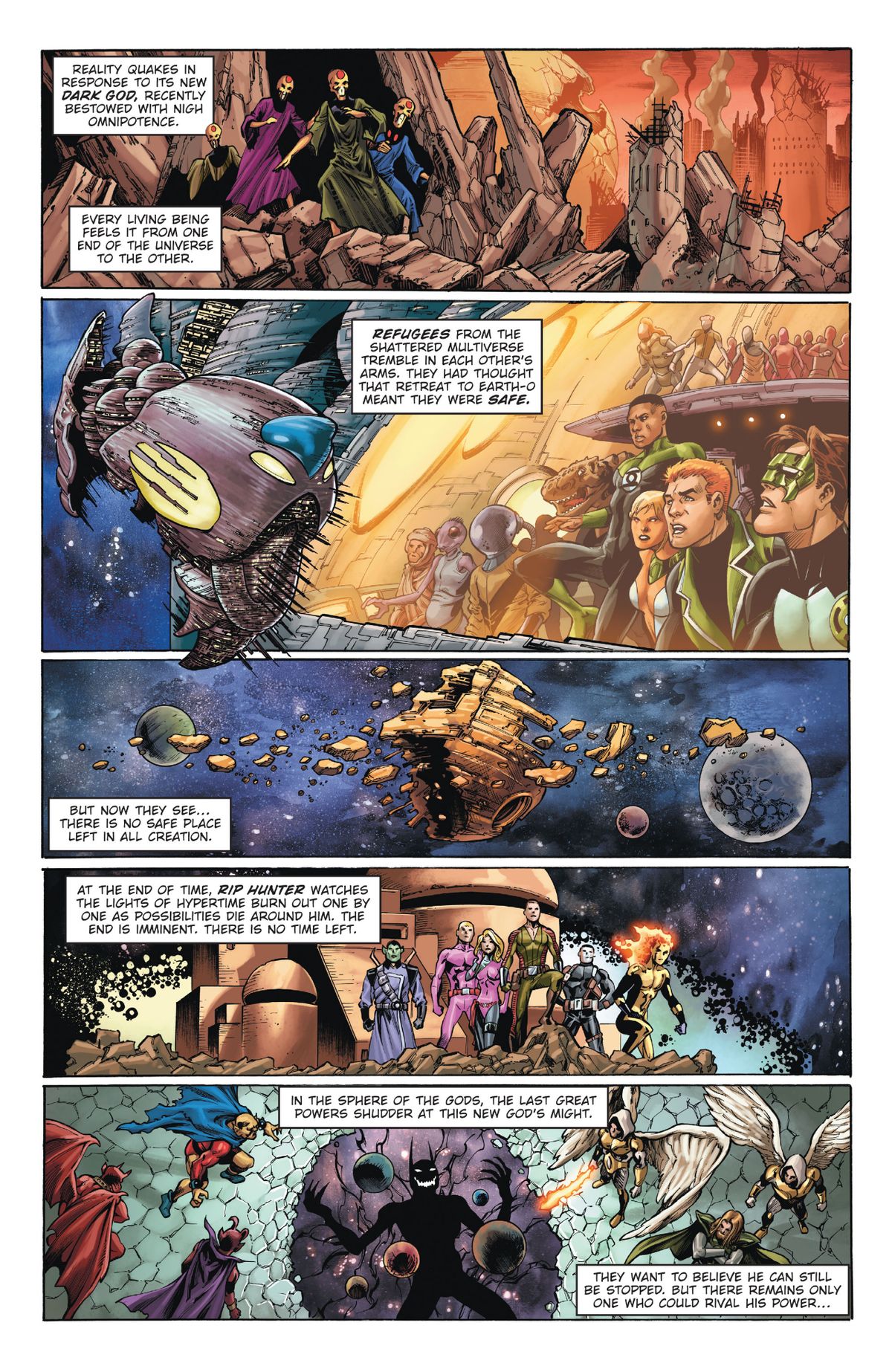 Dark Nights: Death Metal Rise of the New God #1