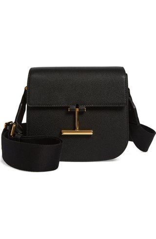 Mini Tara Grained Leather Crossbody Bag
