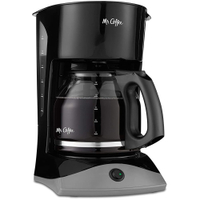 Mr. Coffee 12-Cup coffee maker: $34.99